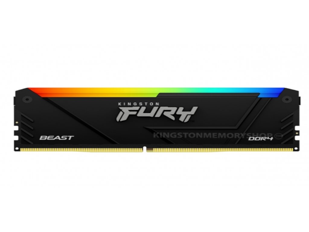 KINGSTON DRAM 16GB 3200MHz DDR4 CL16 DIMM FURY Beast crna EAN: 740617319859-5